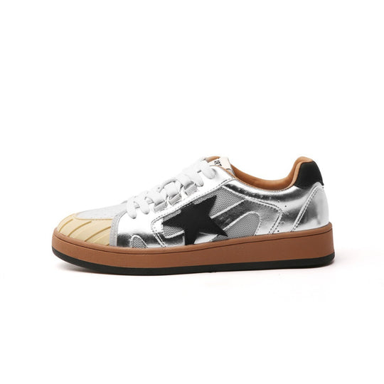 Damen modische Sneakers im Retro-Stil mit ergonomischer Dämpfung EB