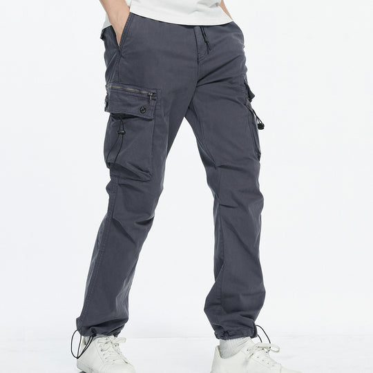Herren Cargo-Hose mit praktischen Seitentaschen und verstellbarem Bund EB