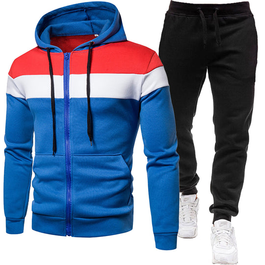 Herren nan zweiteiliges Freizeit-Jogginganzug-Set EB