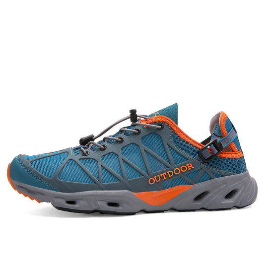 Damen Atmungsaktive Outdoor-Sneaker mit sichertem Schnellschnürsystem EB
