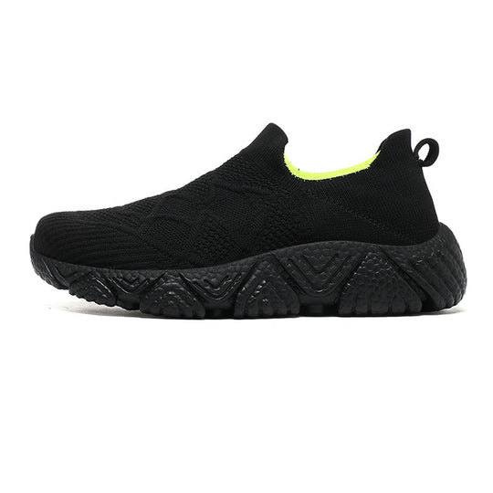 Damen Atmungsaktive Slip-On Sneakers mit flexiblem Sohlenprofil EB
