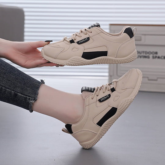 Damen Sportliche Sneakers mit innovativem Schnürsystem und atmungsaktiven Einsätzen EB