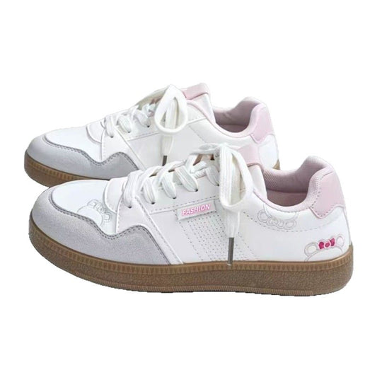 Damen Modische Sneakers mit stilvollen Applikationen EB