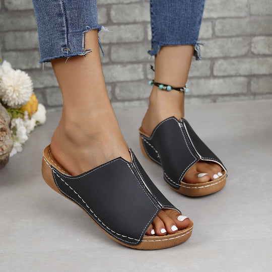 Damen bequeme und elegante Clogs mit anatomischer Fußbettung EB