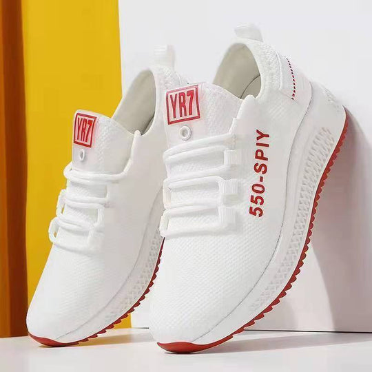 Damen Laufend-dynamische Sneakers mit atmungsaktivem Obermaterial und rutschfester Sohle EB