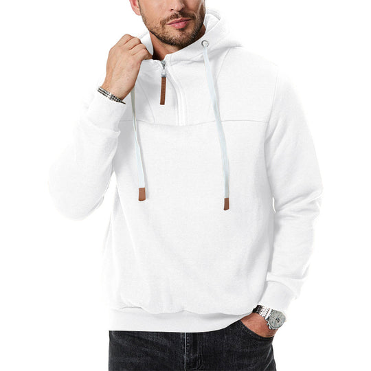 Herren Sportlicher Hoodie mit innovativem Reißverschlussdesign EB