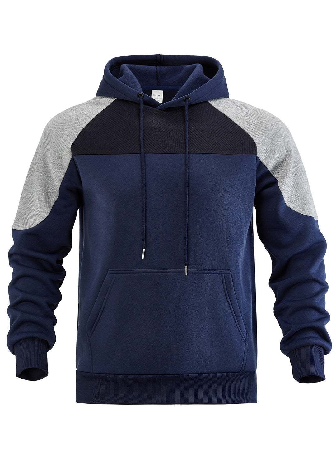 Herren sportlicher Kapuzenpullover mit strukturiertem Design EB
