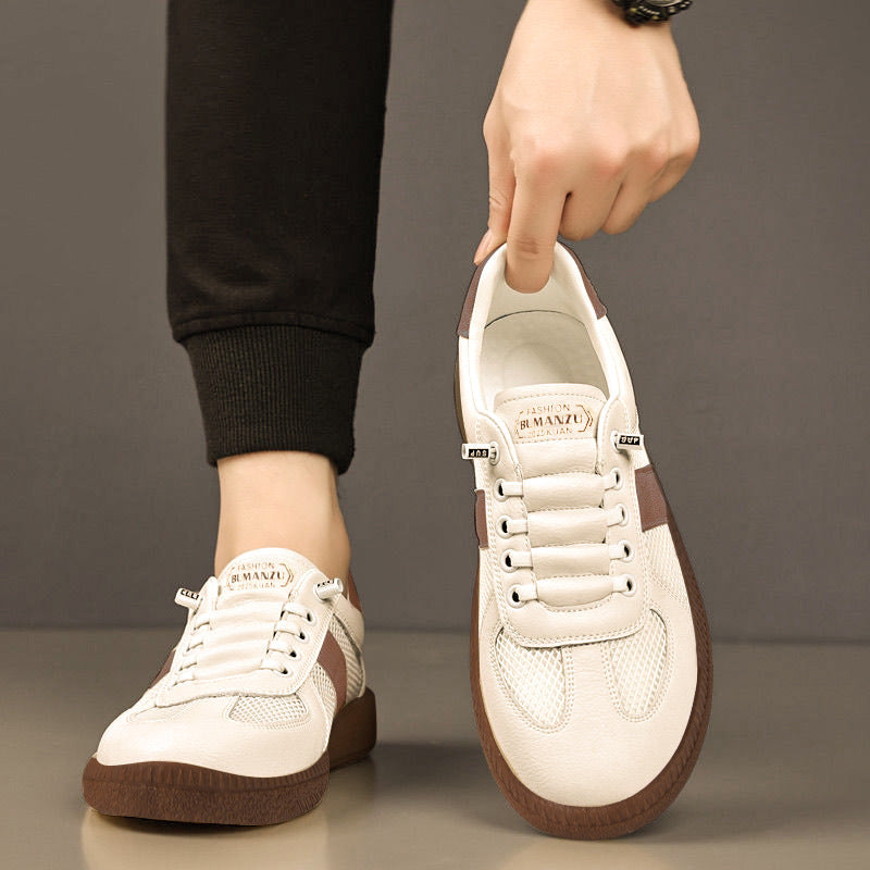 Damen Freizeit Sneakers mit atmungsaktiver Netzstruktur und rutschfester Sohle EB