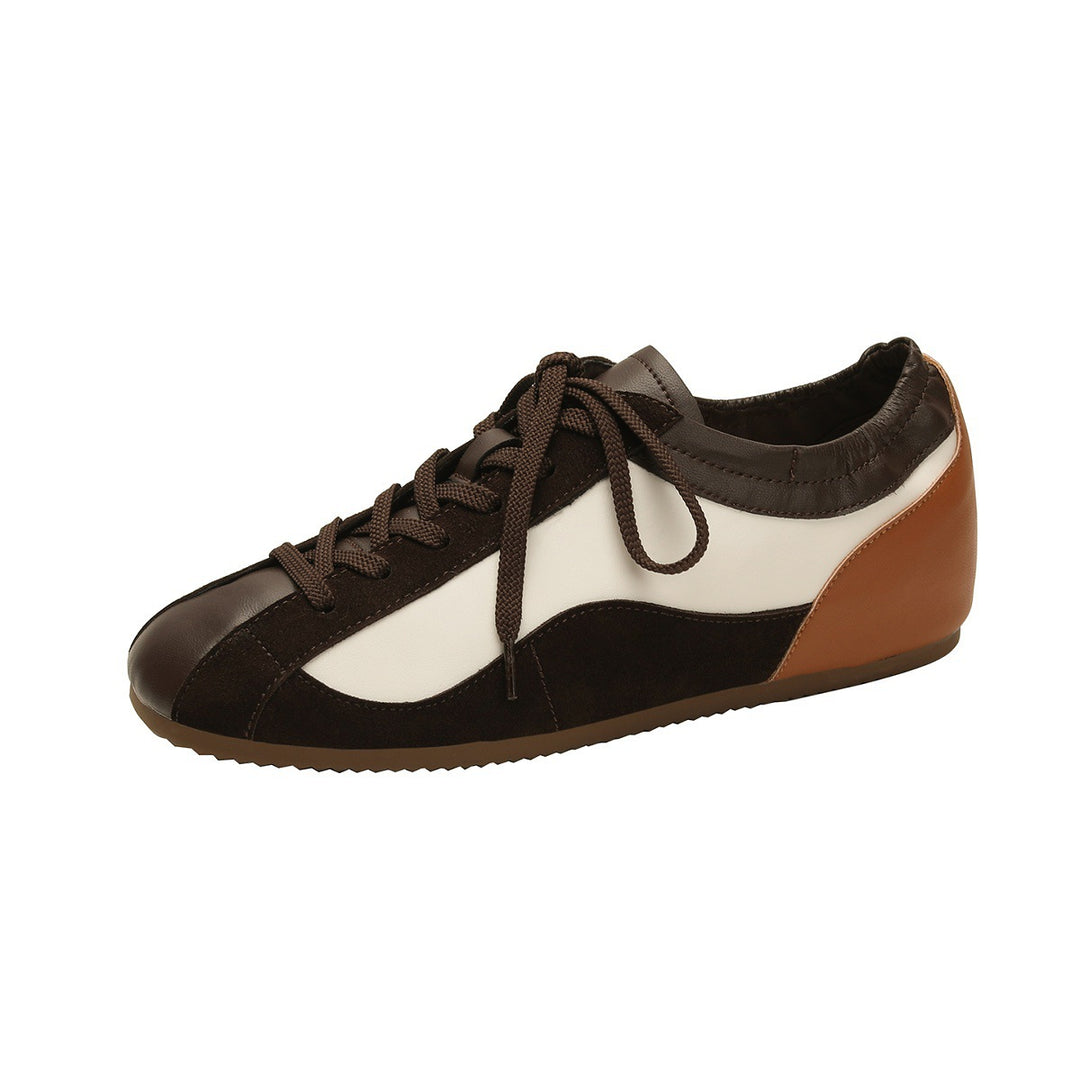 Damen Sportliche Sneaker mit hochwertigem Wildleder-Obermaterial EB