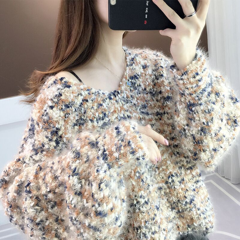 Damen Pullover im lässigen Strickstil EB