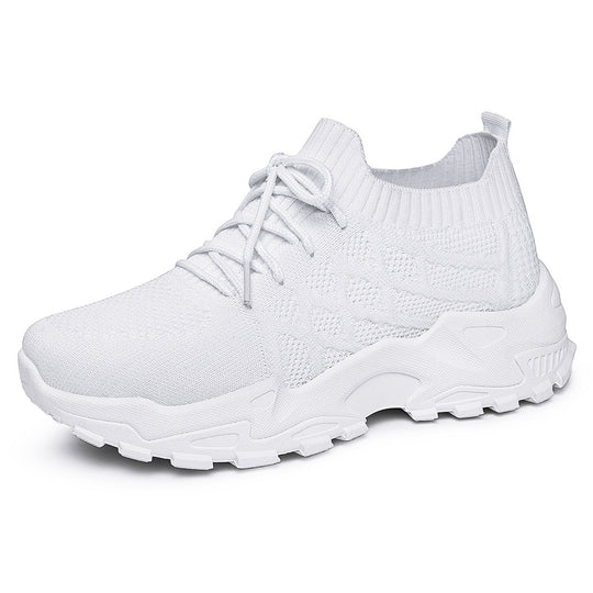 Damen Sportliche Knit Sneakers mit rutschfester Sohle EB
