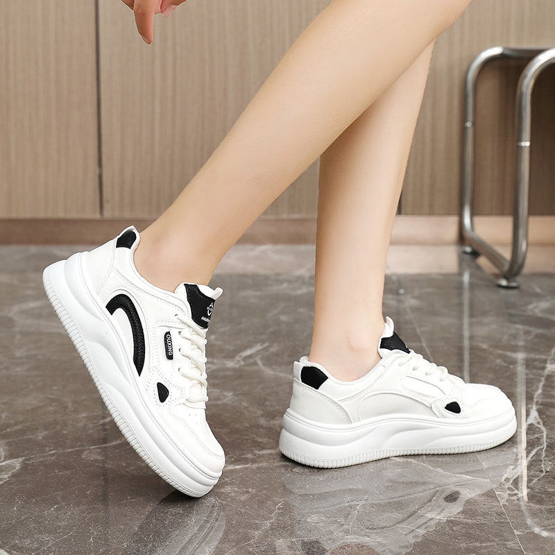 Damen sportliche Sneakers mit dämpfender Sohle und atmungsaktivem Obermaterial EB