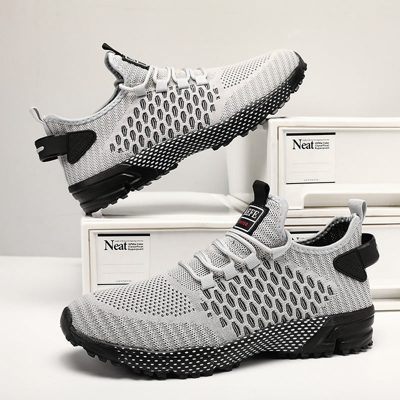 Damen Sportliche Lauf-Sneaker mit atmungsaktivem Mesh-Obermaterial und dämpfender Sohle EB