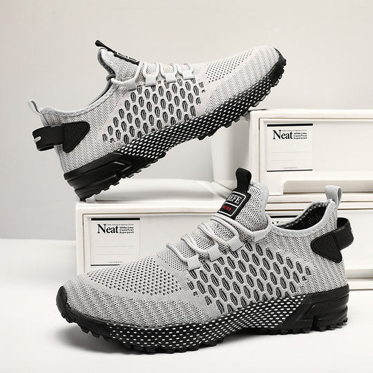 Damen Sportliche Lauf-Sneaker mit atmungsaktivem Mesh-Obermaterial und dämpfender Sohle EB