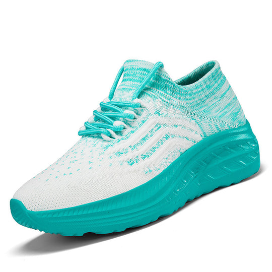 Damen Sportliche Laufschuhe mit atmungsaktivem Strick-Obermaterial und flexibler Sohle EB
