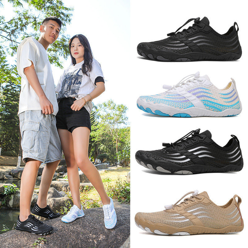 Damen Flexibles Aquasport-Schnürschuhe mit rutschfester Sohle und atmungsaktivem Obermaterial EB