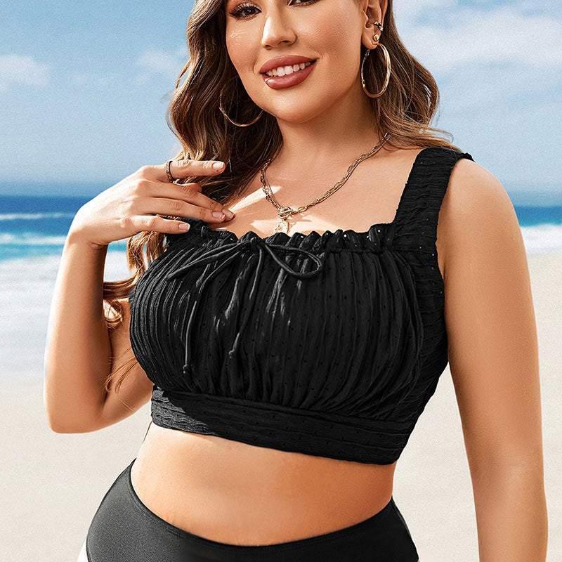 Damen Crop-Top Badeanzug EB