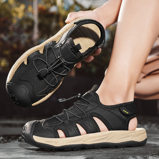 Damen Atmungsaktive Outdoor-Sandalen mit stoßdämpfender Sohle EB