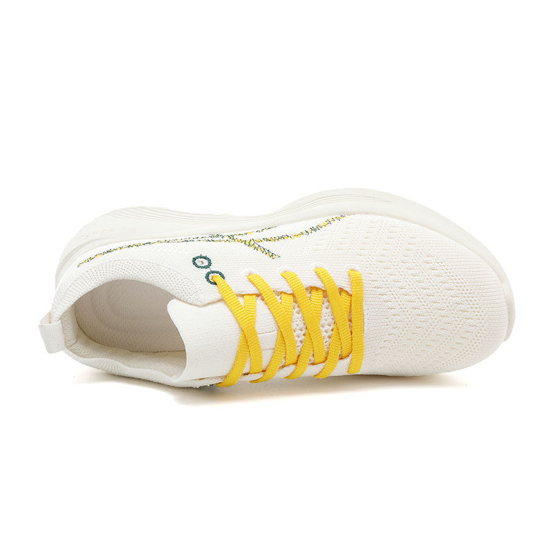 Damen Sportliche Freizeitsneaker mit atmungsaktivem Obermaterial und dämpfender Laufsohle EB