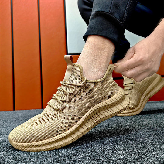 Damen Hochleistungsfreizeitsneaker mit atmungsaktivem Strickdesign EB