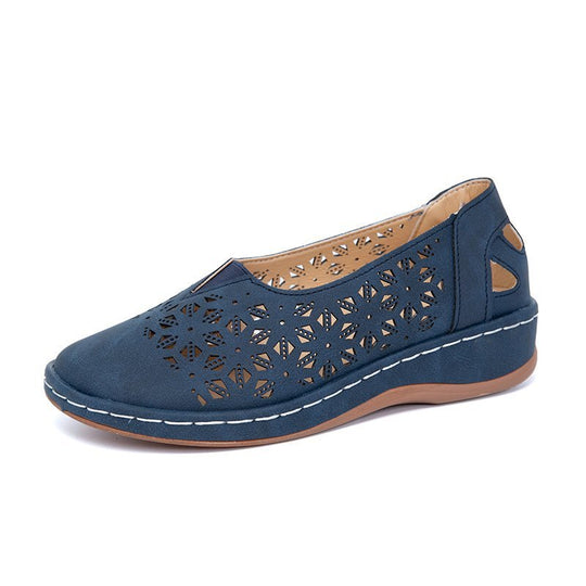 Damen Bequeme Ballerinas mit Luftlöchern EB