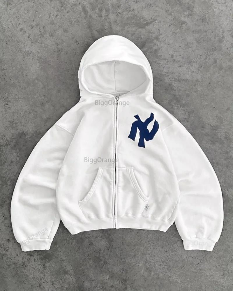 Damen lässiger Sweatshirt mit oversized Passform und großen Kapuze EB