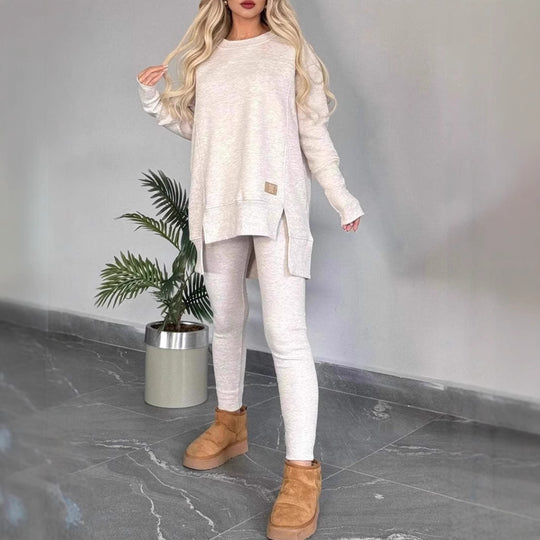 Damen Bequemes Lounge-Set mit modernem Oversized-Schnitt EB