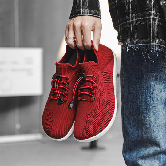 Damen Atmungsaktive Freizeit-Sneaker mit elastischem Schnellschnürsystem EB