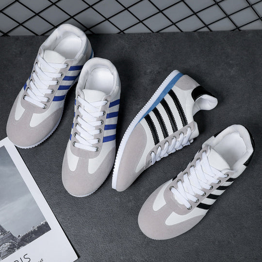 Damen Modische Freizeitsneaker mit niedrigem Profil und rutschfester Sohle EB