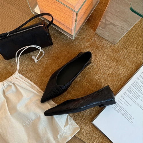 Damen Elegante Slingback Schuhe mit stilvollem, spitz zulaufendem Design EB