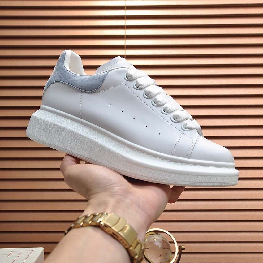 Damen Modische Sneakers mit hochwertiger Lederstruktur und bequemer Dämpfung EB