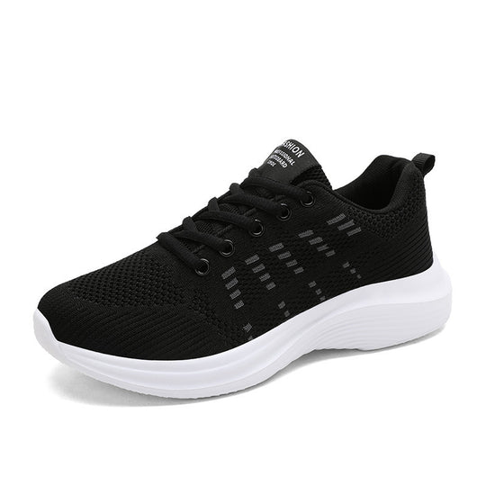 Damen Sportschuhe mit atmungsaktivem Obermaterial und robustem Sohlenprofil EB