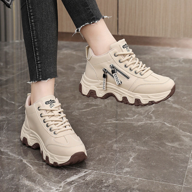 Damen Sportliche High-Top Sneakers mit ergonomischer Dämpfung und robustem Obermaterial EB