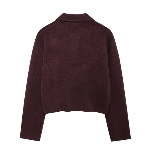 Damen elegante und bequeme Strickjacke EB