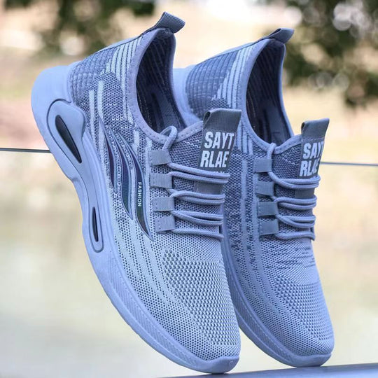 Damen Sportliche Freizeitsneaker mit atmungsaktiver Gewebestruktur und flexibler Sohle EB