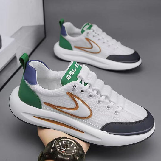 Damen Sportliche Sneakers mit flexibler Sohle und atmungsaktivem Obermaterial EB