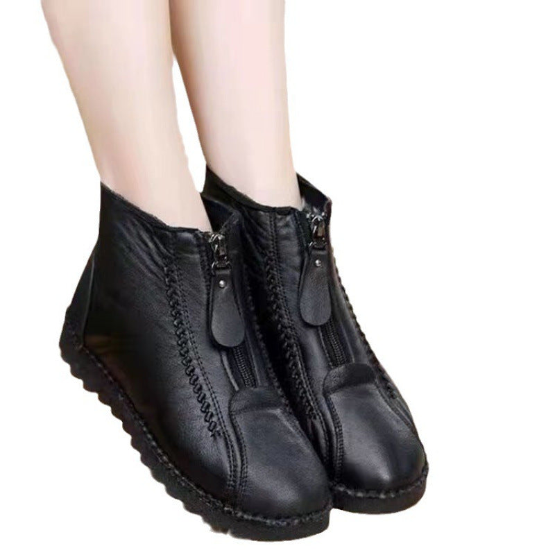 Damen Winterstiefel mit robuster Sohle und warmem Futter EB