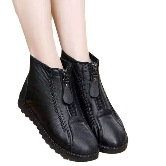 Damen Winterstiefel mit robuster Sohle und warmem Futter EB