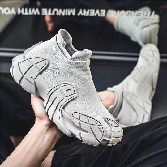 Damen Hochwertige Sport-Sneaker mit einzigartigem Profil und atmungsaktiver Strickstruktur EB