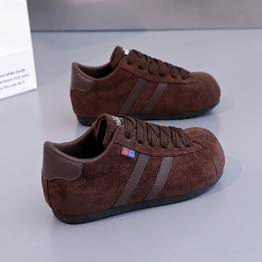 Damen Sneaker aus Rauleder mit komfortablem Fußbett EB