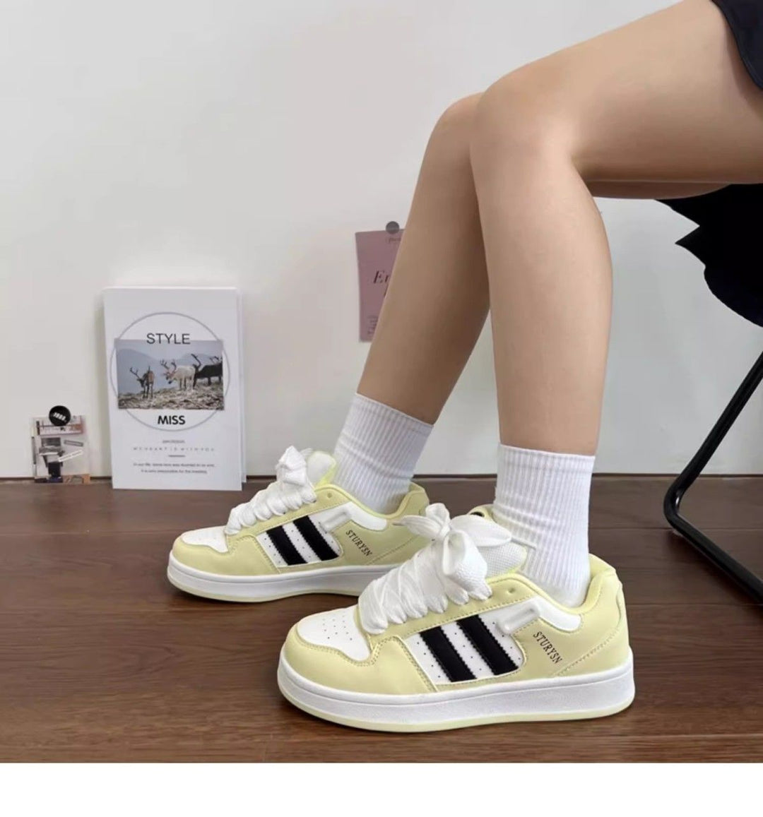 Damen modische Sneakers mit anpassbarem Komfort und sportlichem Design EB