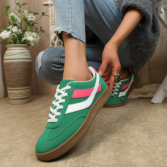 Damen Sportliche Sneakers mit atmungsaktivem Textil-Obermaterial und rutschfester Sohle EB