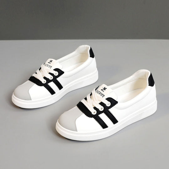 Damen Sportliche Sneakers mit metallischen Akzenten und komfortabler Dämpfung EB