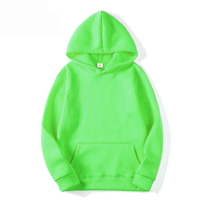 Unisex nan Heavyweight-Kapuzenpullover mit doppelt vernähter Kängurutasche, verstärkten Nähten und weichem Fleece-Innenfutter EB