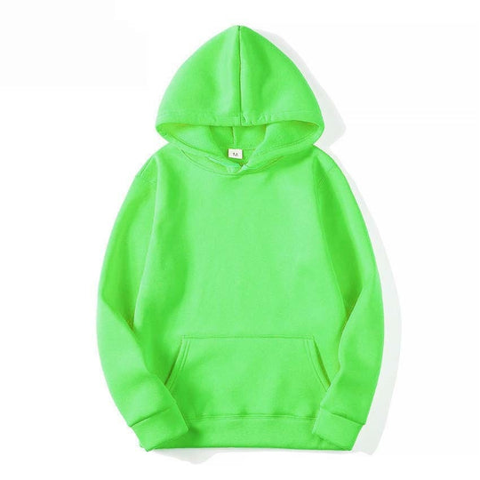 Unisex nan Heavyweight-Kapuzenpullover mit doppelt vernähter Kängurutasche, verstärkten Nähten und weichem Fleece-Innenfutter EB