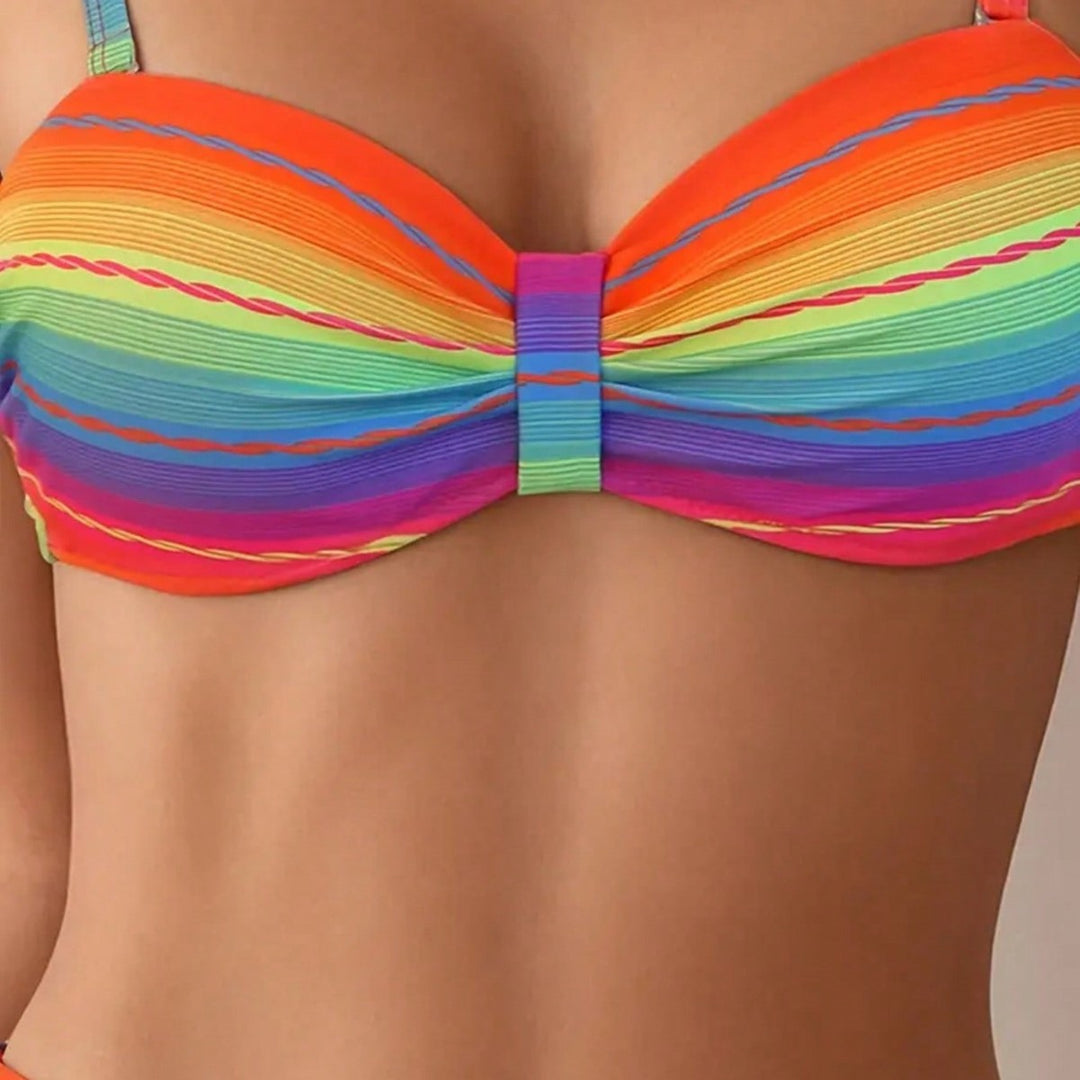 Damen Bikini-Set mit komfortablem Bügel und einstellbaren Trägern EB