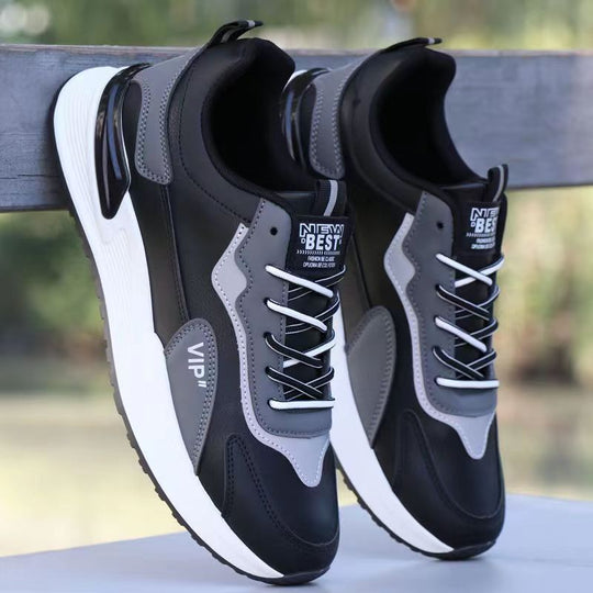 Damen Modische Sport-Sneaker mit atmungsaktiver Mesh-Oberfläche und stoßdämpfender Sohle EB