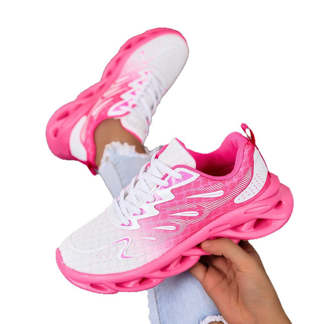 Damen Sportliche Laufschuhe mit dämpfender Systemtechnologie und atmungsaktivem Obermaterial EB