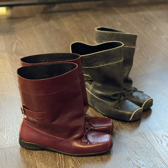 Damen Hochwertige Stiefel mit modernem Design und flexiblem Schaft EB