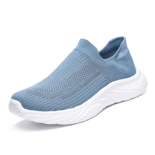 Damen Atmungsaktive Slip-On Laufschuhe mit flexiblem Obermaterial EB